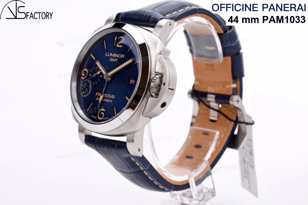 Göze hitap eden bir model: VS Factory Panerai 1033 mavi kadran GMT saatinin kısa incelemesi — 7. fotoğraf