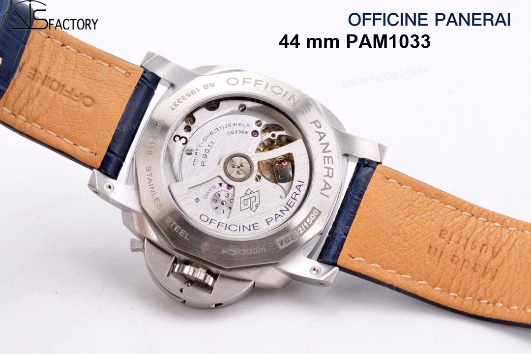 Göze hitap eden bir model: VS Factory Panerai 1033 mavi kadran GMT saatinin kısa incelemesi — 8. fotoğraf