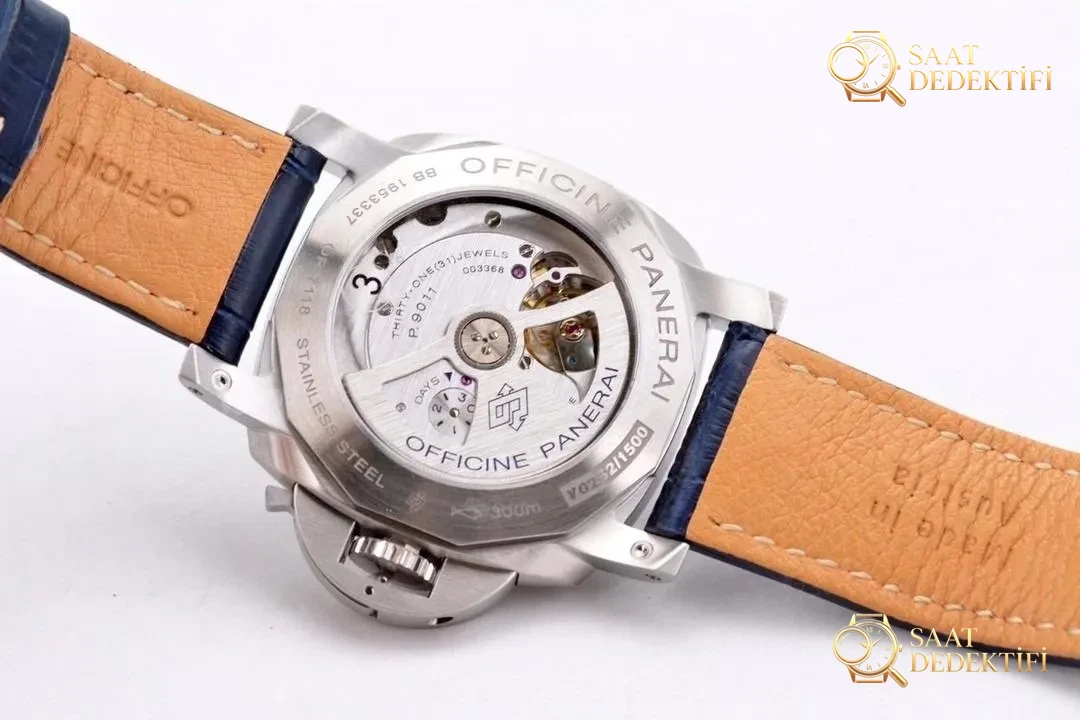 Göze hitap eden bir model: VS Factory Panerai 1033 mavi kadran GMT saatinin kısa incelemesi - Bilekte Duruş ve Kasa Orantısı