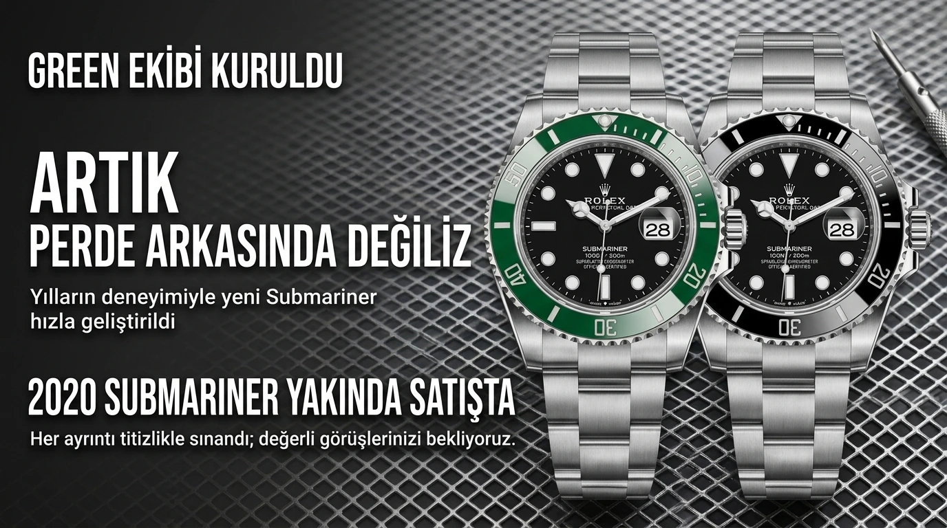 Rolex Submariner Replika Saat İncelemesi - Ön Görünüm ve Kasa Tasarımı