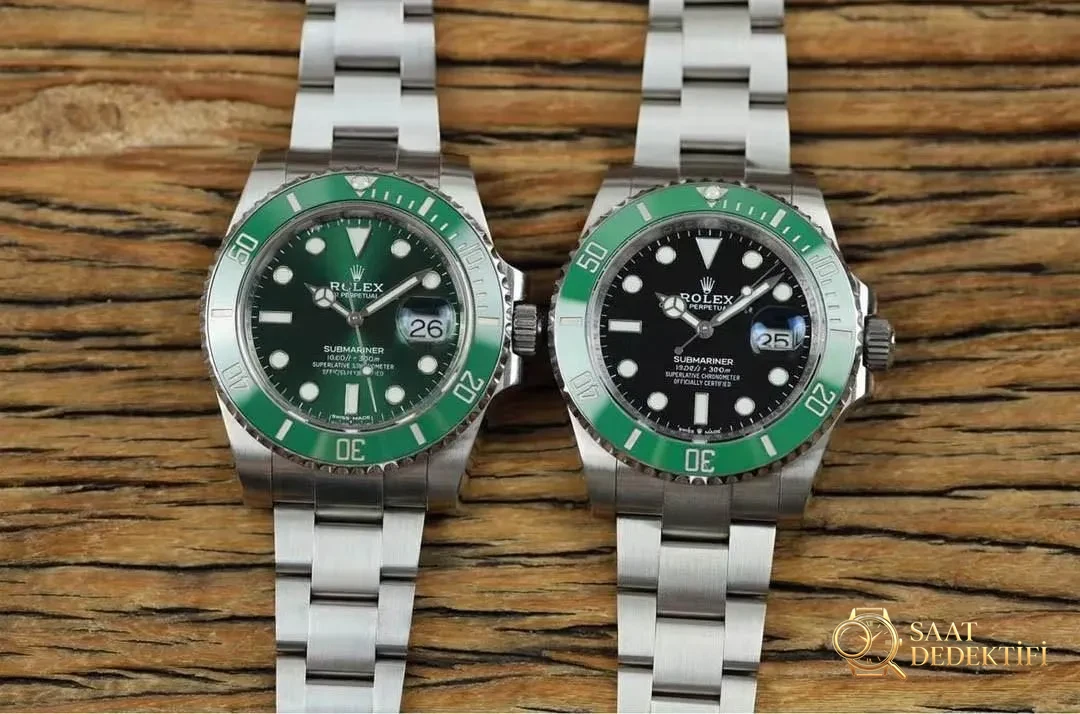 Green Fabrikası 2020 Yeni 41 mm Rolex Yeşil Su Hayaleti (Green Submariner) 126610LV İlk Çıkış İncelemesi - Kasa Profili ve Kurma Kolu İncelemesi