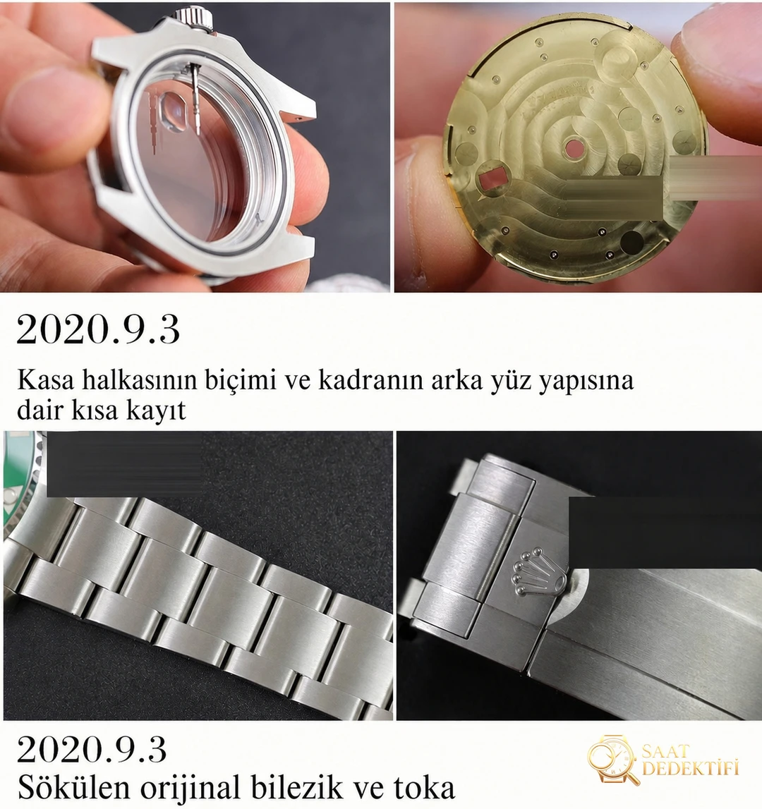 Green Fabrikası 2020 Yeni 41 mm Rolex Yeşil Su Hayaleti (Green Submariner) 126610LV İlk Çıkış İncelemesi - Kasa Çeliği ve Polisaj Kalitesi