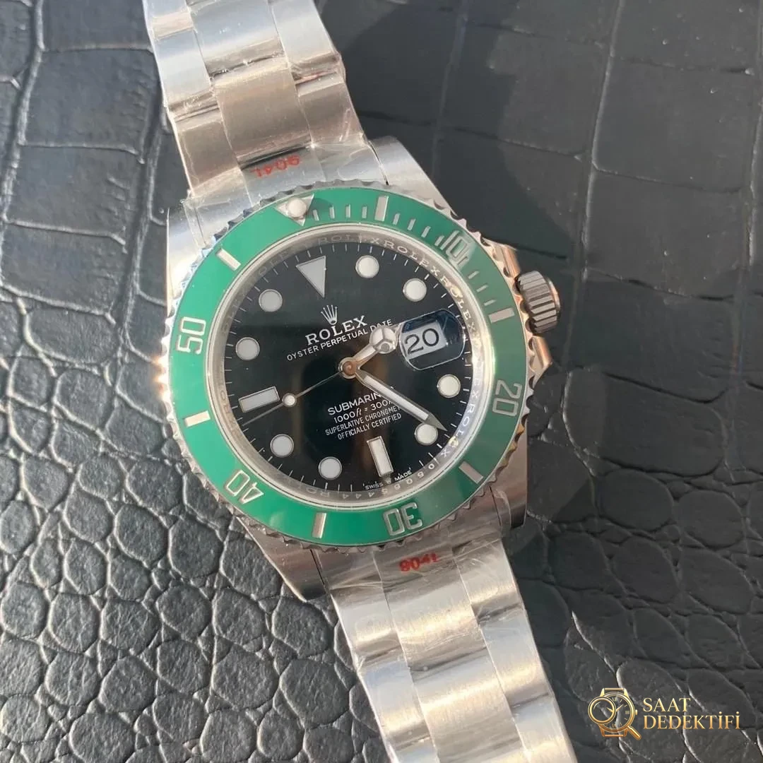Green Fabrikası 2020 Yeni 41 mm Rolex Yeşil Su Hayaleti (Green Submariner) 126610LV İlk Çıkış İncelemesi - Mekanizma Çark Dizilimi ve Taş Yatakları