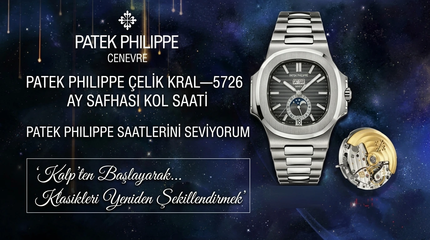 Patek Philippe Nautilus 5726 Review – Vue de face et conception du boîtier