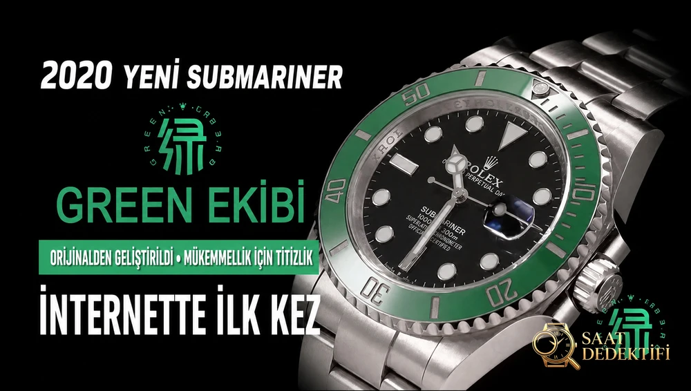 Rolex Submariner Replika Saat İncelemesi - Ön Görünüm ve Kasa Tasarımı