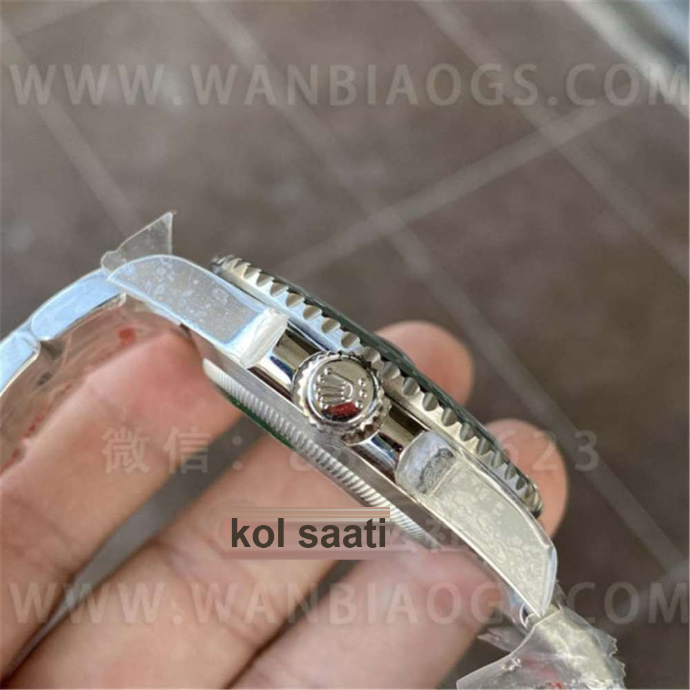 GREEN Factory Rolex 41 mm yeşil su hayaleti siyah kadran ilk kez tanıtılıyor — 15. fotoğraf