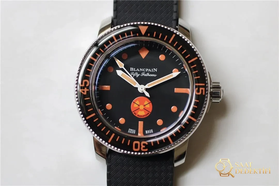 GS Factory Blancpain Fifty Fathoms 5008D radyasyonsuz Barracuda işçiliği nasıl? - Kadran Detayı ve Bezel İşçiliği