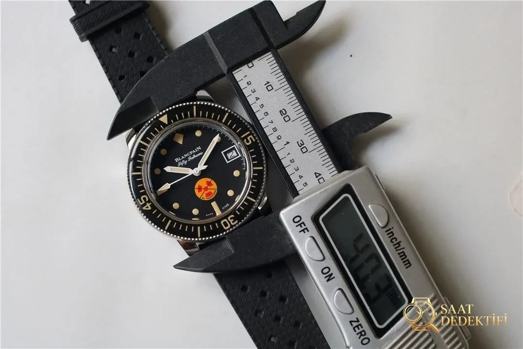 GS Factory Blancpain Fifty Fathoms 5008D radyasyonsuz Barracuda işçiliği nasıl? - Kasa Profili ve Kurma Kolu İncelemesi