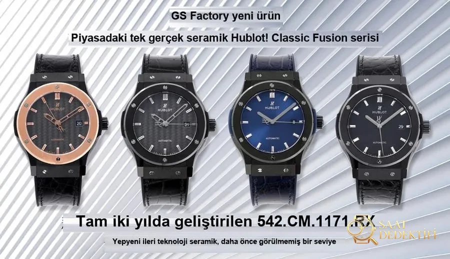 Hublot Classic Fusion GS Factory İncelemesi - Ön Görünüm ve Kasa Tasarımı