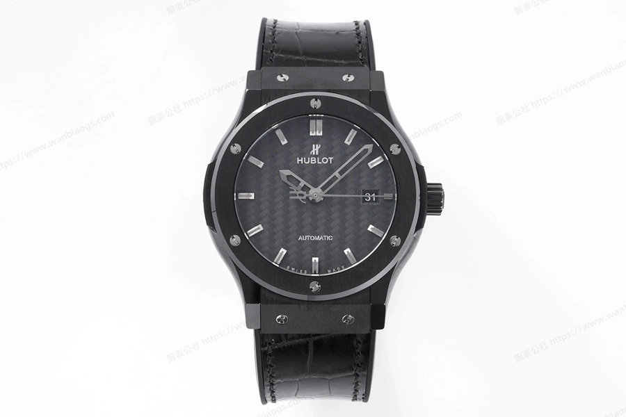 GS Factory Hublot Classic Fusion serisi (gri kadran) seramik saat incelemesi — 2. fotoğraf