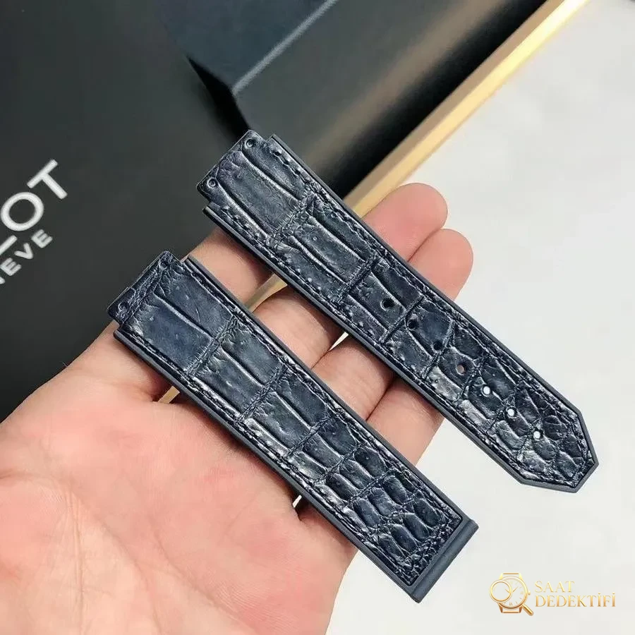 GS Factory Hublot Classic Fusion serisi (gri kadran) seramik saat incelemesi - Yan Profil ve Kordon Bağlantısı