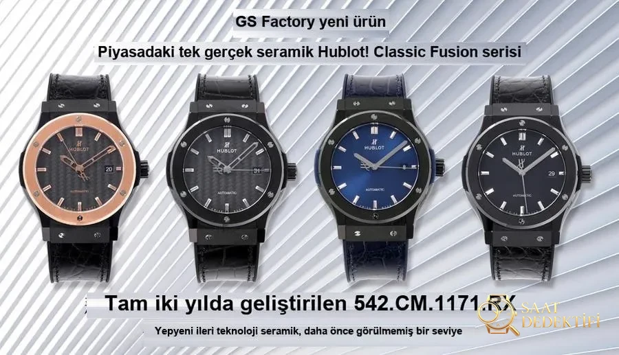 Hublot Classic Fusion GS Factory İncelemesi - Ön Görünüm ve Kasa Tasarımı