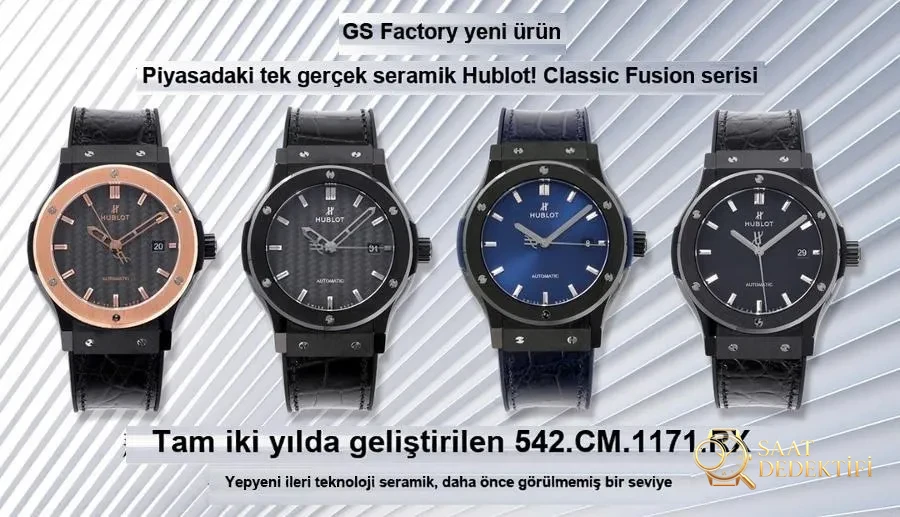 Hublot Classic Fusion GS Factory İncelemesi - Ön Görünüm ve Kasa Tasarımı
