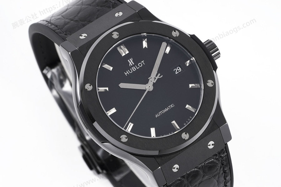 GS Factory Hublot Classic Fusion serisi seramik saat incelemesi — 3. fotoğraf