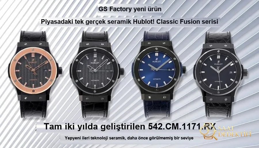 Hublot Classic Fusion GS Factory İncelemesi - Ön Görünüm ve Kasa Tasarımı