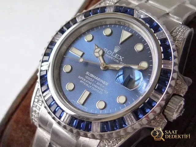 GS Factory İki Elmaslı Submariner Saati Yayınladı - Arka Kapak ve Mekanizma Detayı