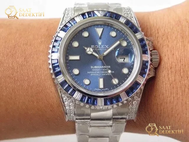 GS Factory İki Elmaslı Submariner Saati Yayınladı - Mekanizma Zemberek ve Balans Detayı