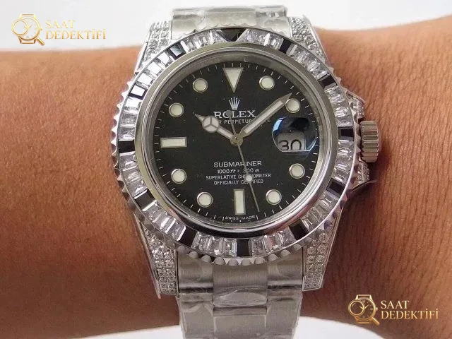 GS Factory İki Elmaslı Submariner Saati Yayınladı - Kordon Dokusu ve Dikiş Detayları