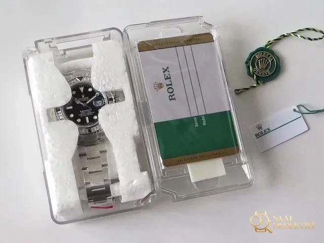 GS Factory İki Elmaslı Submariner Saati Yayınladı - Arka Kapak Gravür ve Seri Numarası