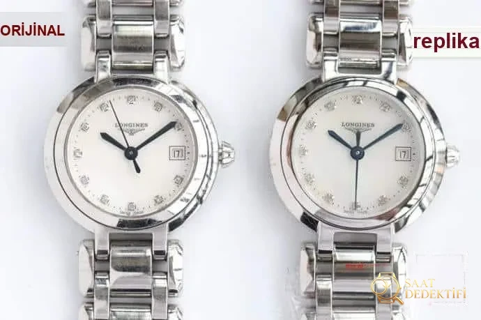 GS Factory Longines PrimaLuna Kuvars Kadın Saati Gerçek-Replika Karşılaştırması İncelemesi - Bilezik, Toka ve Klips Mekanizması