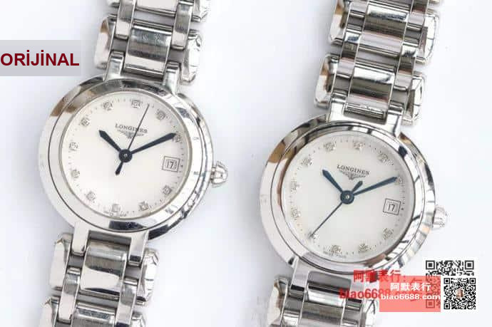 GS Factory Longines PrimaLuna Kuvars Kadın Saati Gerçek-Replika Karşılaştırması İncelemesi — 6. fotoğraf