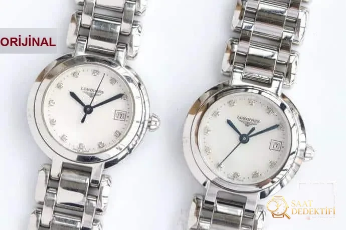 GS Factory Longines PrimaLuna Kuvars Kadın Saati Gerçek-Replika Karşılaştırması İncelemesi - Makro Kadran ve İndeks İşçiliği