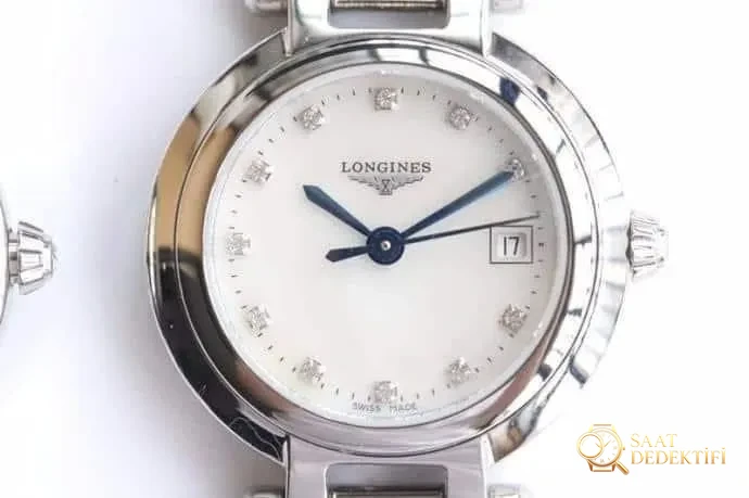 GS Factory Longines PrimaLuna Kuvars Kadın Saati Gerçek-Replika Karşılaştırması İncelemesi - Mekanizma Zemberek ve Balans Detayı