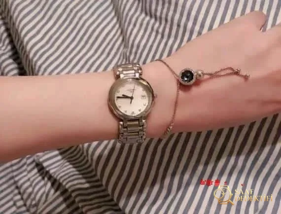 GS Factory Longines PrimaLuna Kuvars Kadın Saati Gerçek-Replika Karşılaştırması İncelemesi - Tepe Kilit Mekanizması ve Conta Yapısı