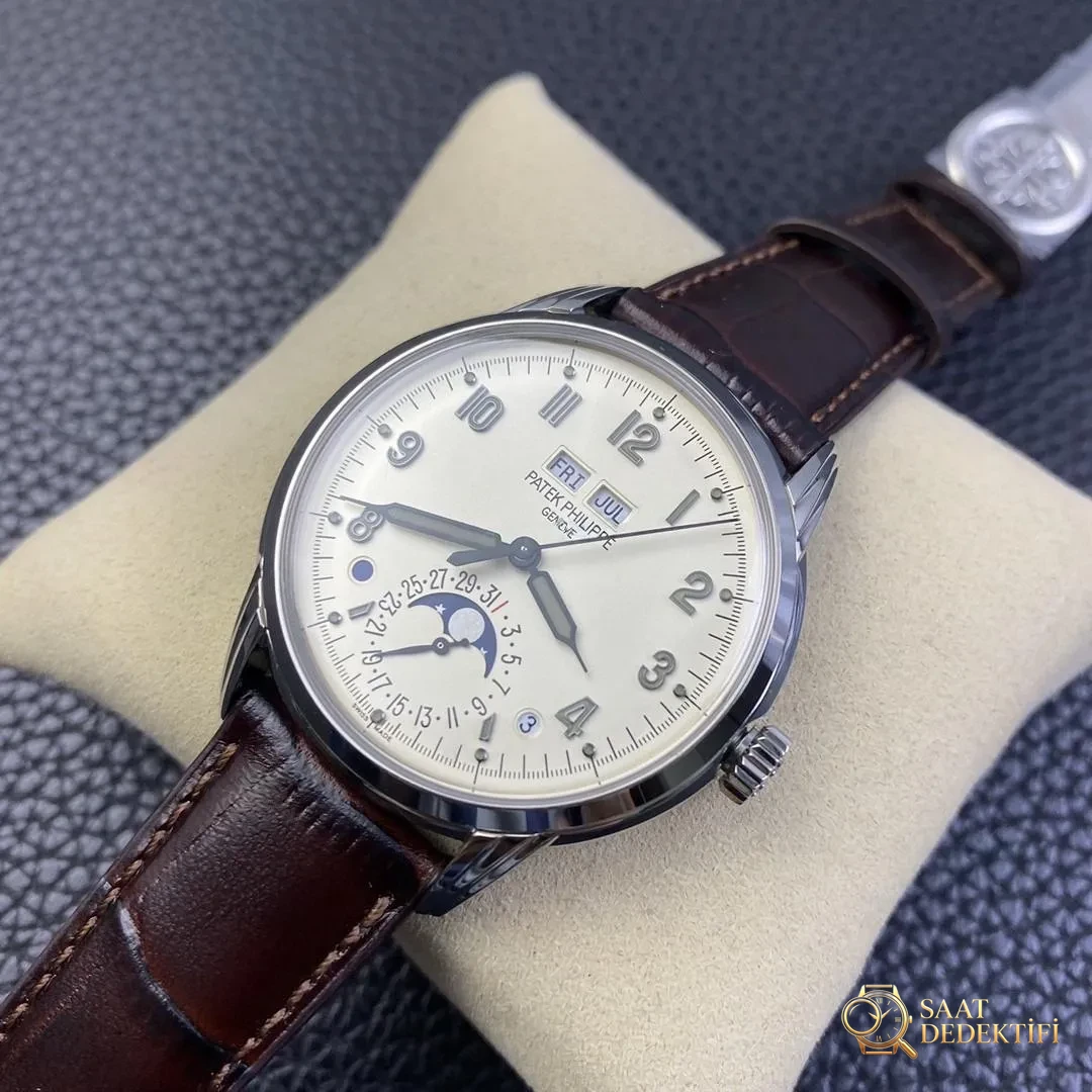 GS Factory Patek Philippe 5320G-001 Karmaşık Fonksiyonlu Saat Replika - Bilezik, Toka ve Klips Mekanizması