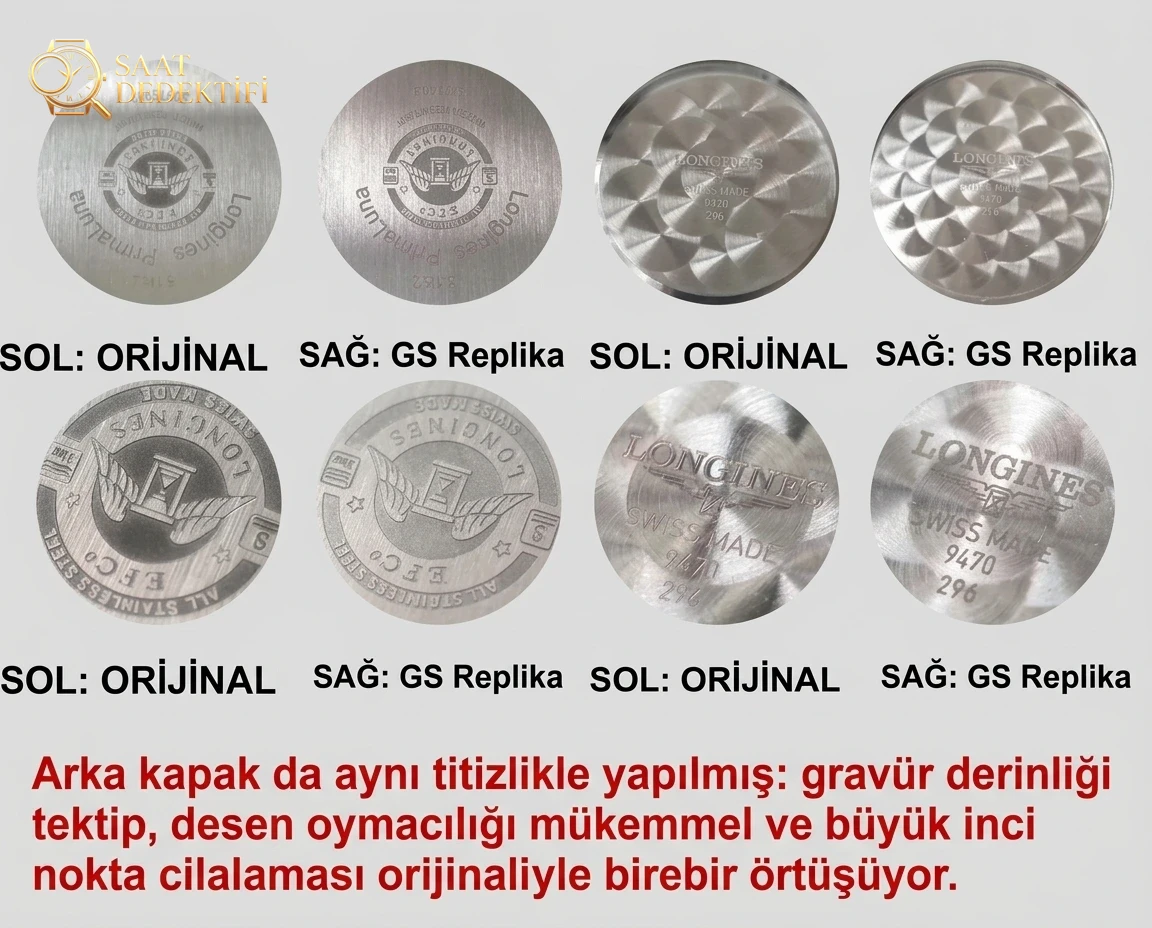 GS Longines PrimaLuna ay evreli orijinal İsviçre kuvars mekanizmalı kadın kol saati nasıl? - Fosfor ve Super-LumiNova Gece Görünümü