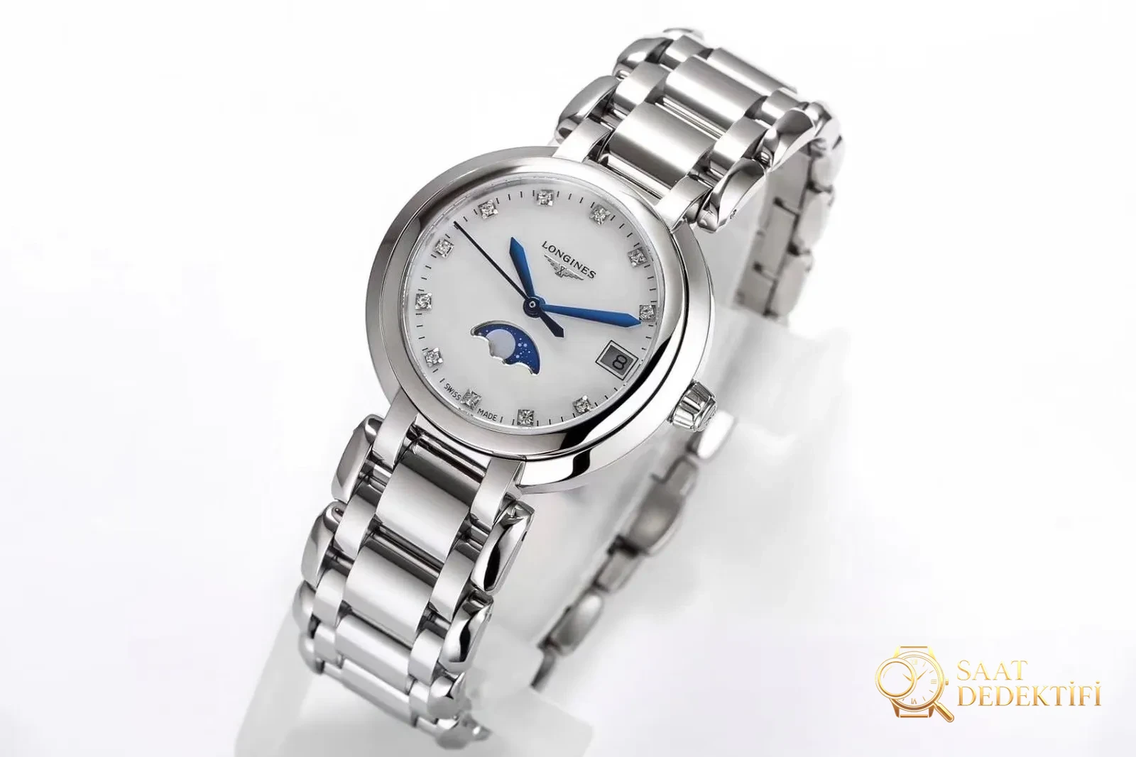 GS Longines PrimaLuna ay evreli orijinal İsviçre kuvars mekanizmalı kadın kol saati nasıl? - Bilezik Bakla Ayrımı ve Pim Yapısı