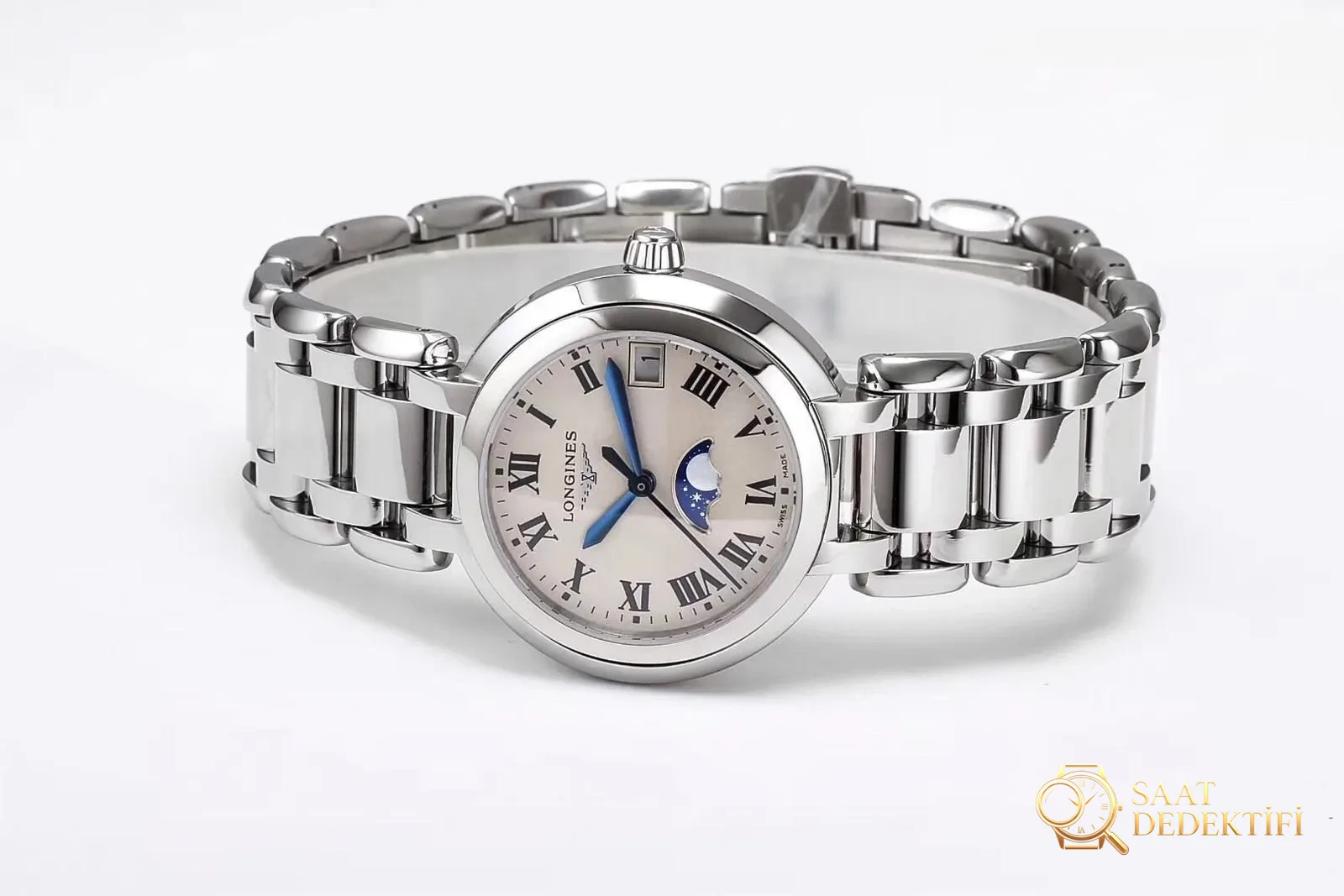 GS Longines PrimaLuna ay evreli orijinal İsviçre kuvars mekanizmalı kadın kol saati nasıl? - Cam Yansıma Önleyici (AR) Kaplama
