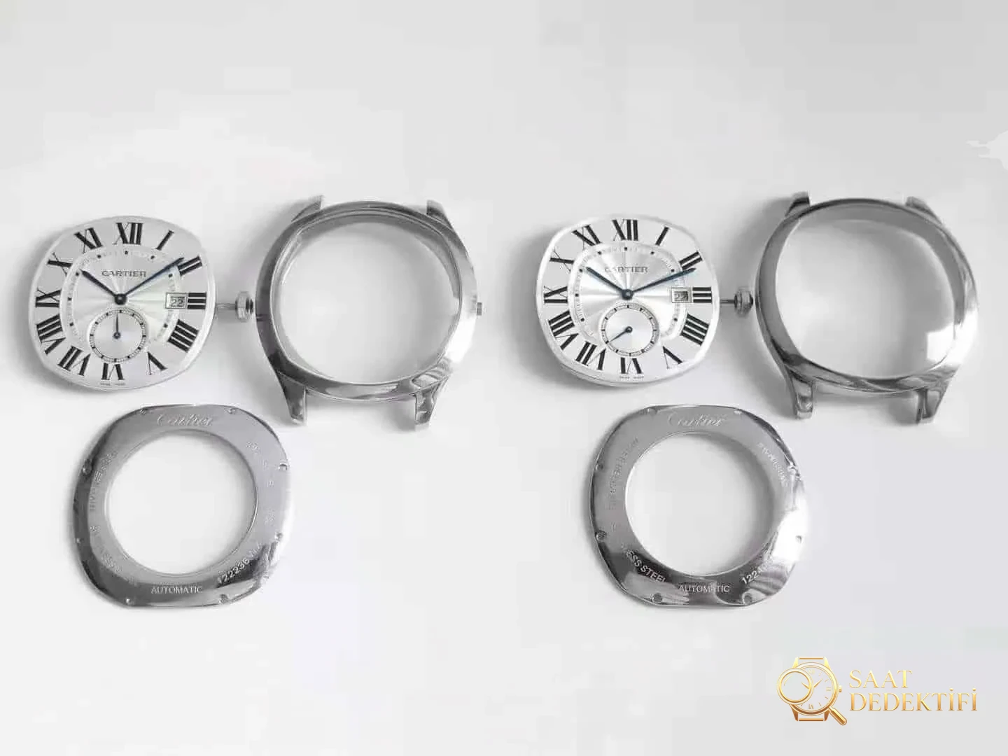 GS yeni ürünü görkemli şekilde piyasada [Eşsiz — Sağlam ve Zarif] GS yeni ürün — Cartier Drive de Cartier serisi kol saati - Klips Kilidi ve Lazer Damgalar