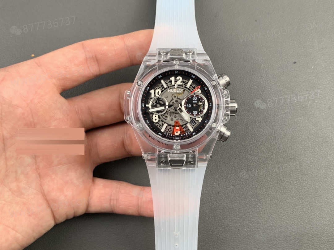 HB Factory Hublot Big Bang Tam Şeffaf Replika Saat İncelemesi — 9. fotoğraf