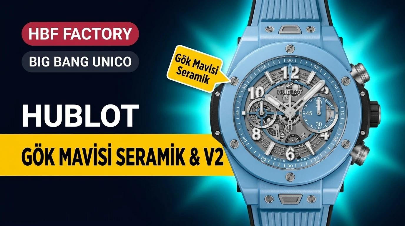 HBF Factory Hublot Big Bang Unico V2 Testbericht: Sky Blue Ceramic und HUB1242 Flyback