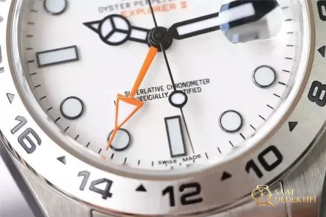 Her tarza uyan saatlerin kralı mı? N Factory Rolex Explorer II - Fosfor ve Super-LumiNova Gece Görünümü