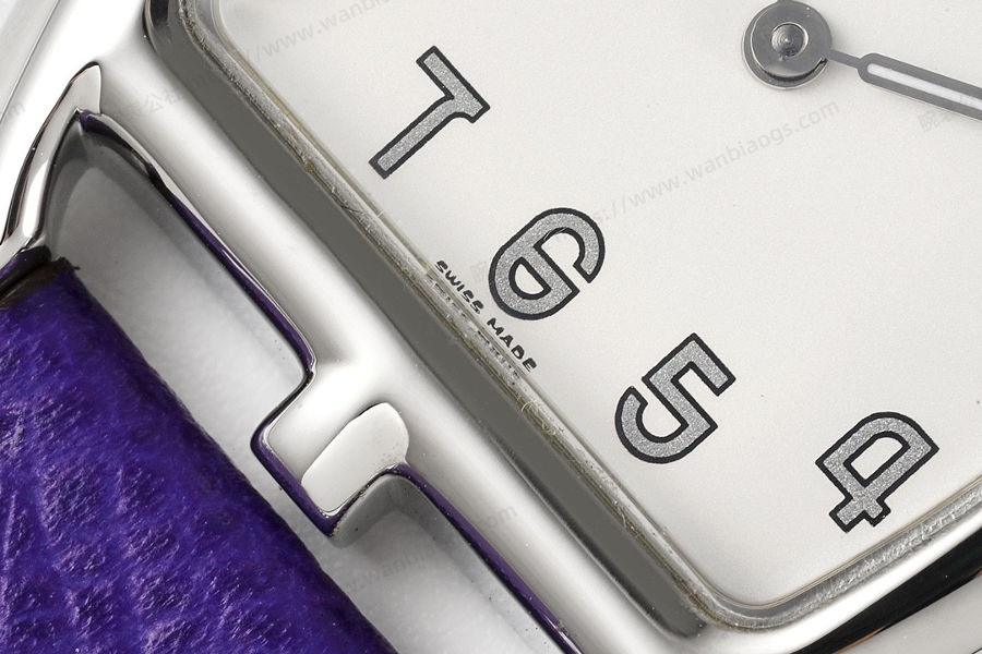 Hermès Cape Cod tonneau 26,5 mm zarif paslanmaz çelik kol saati — 5. fotoğraf