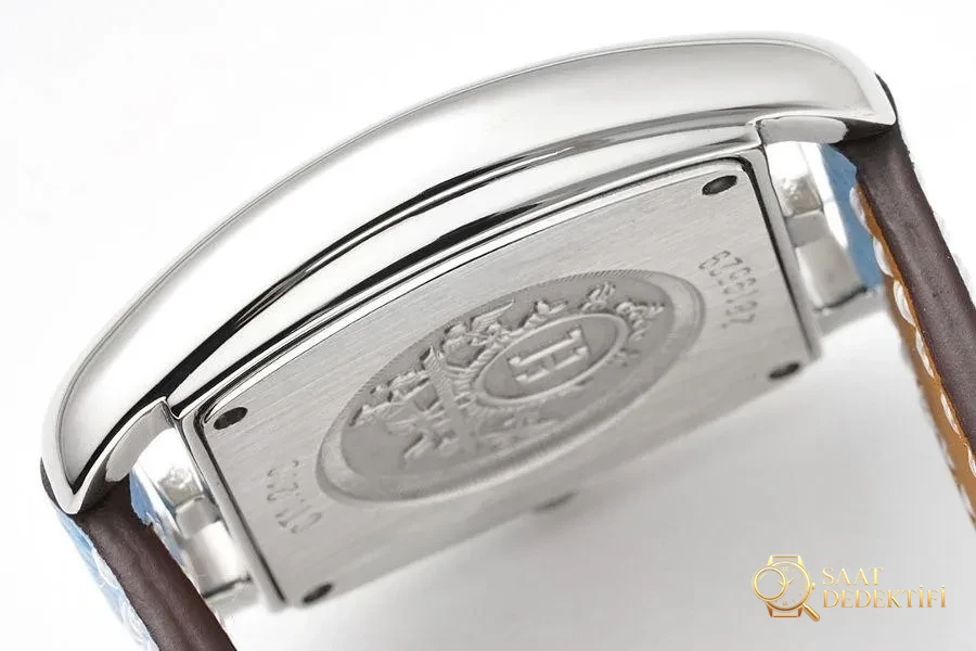 Hermes Cape Cod tonneau 26.5 MM kompakt paslanmaz çelik kol saati No.2 - fotoğraf 6