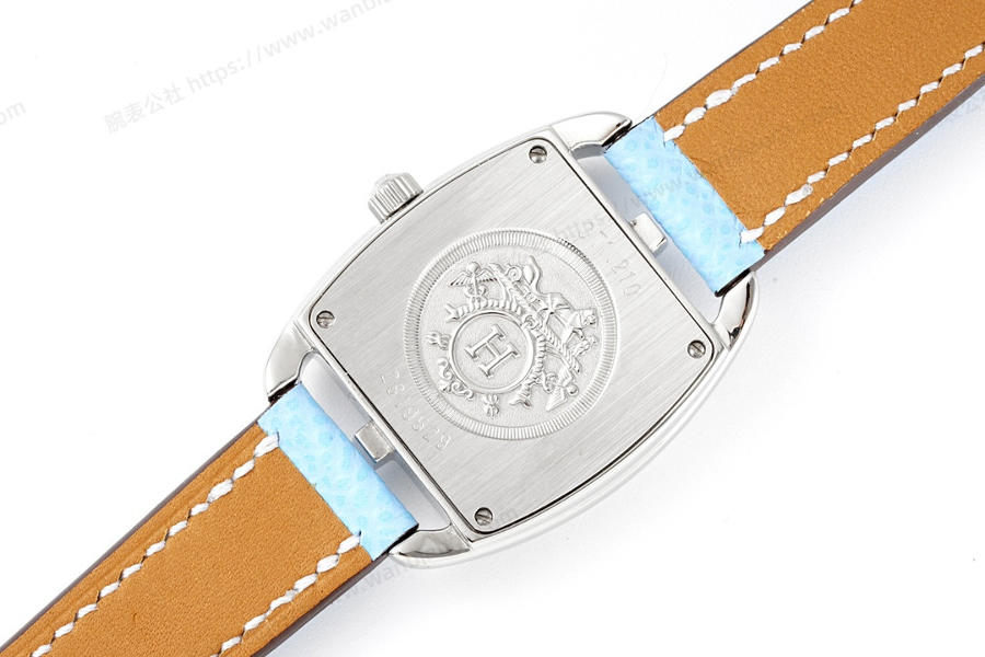 Hermès Cape Cod tonneau 26.5 MM kompakt paslanmaz çelik kol saati — 8. fotoğraf