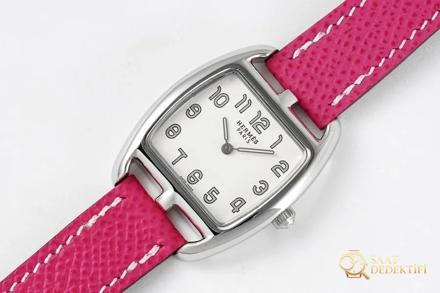Hermes Cape Cod tonneau 26.5 MM küçük paslanmaz çelik kol saati No.2 - fotoğraf 1