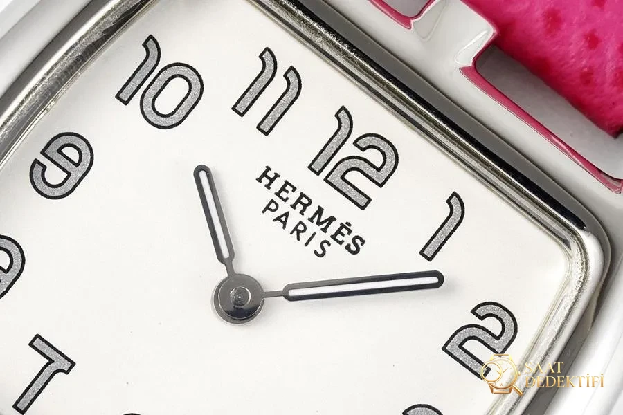 Hermes Cape Cod tonneau 26.5 MM küçük paslanmaz çelik kol saati No.2 - fotoğraf 3