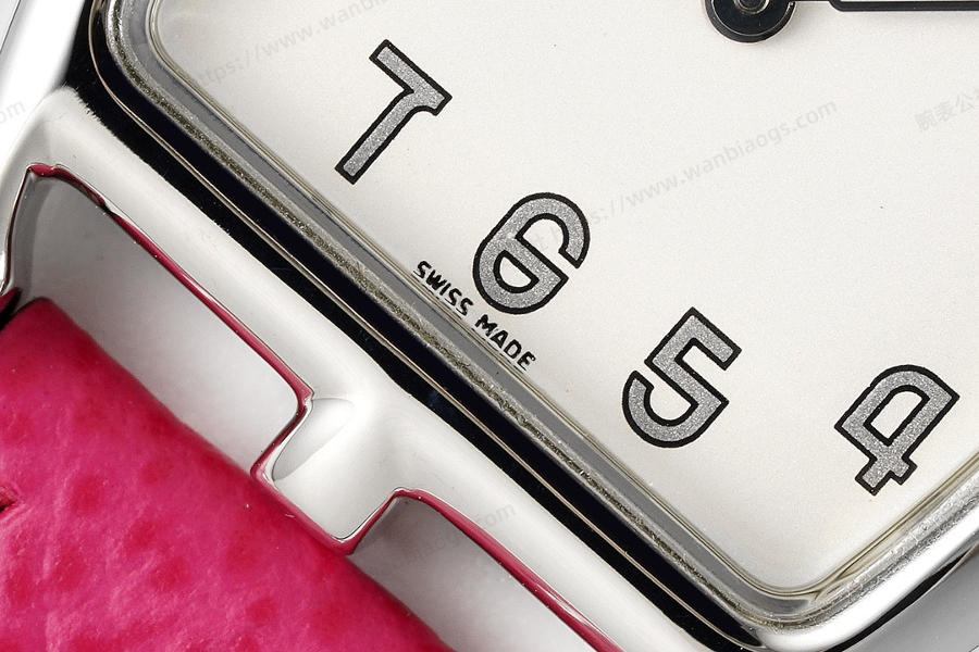 Hermès Cape Cod tonneau 26.5 MM küçük paslanmaz çelik kol saati — 5. fotoğraf
