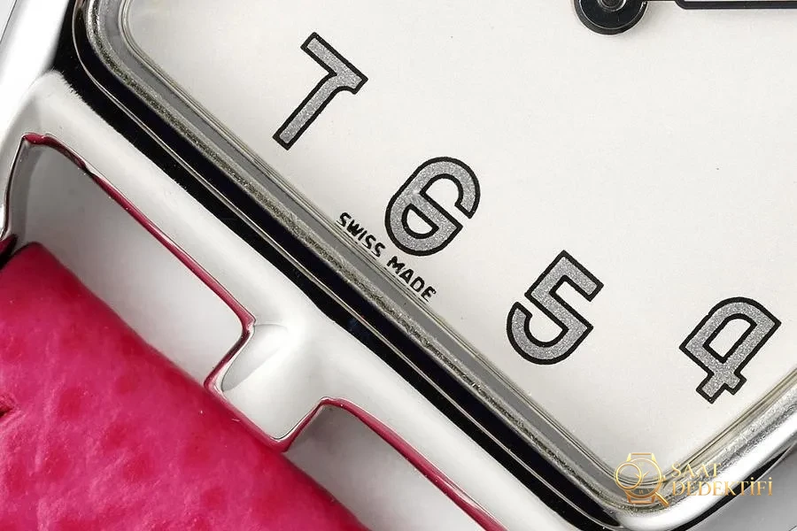 Hermes Cape Cod tonneau 26.5 MM küçük paslanmaz çelik kol saati No.2 - fotoğraf 4