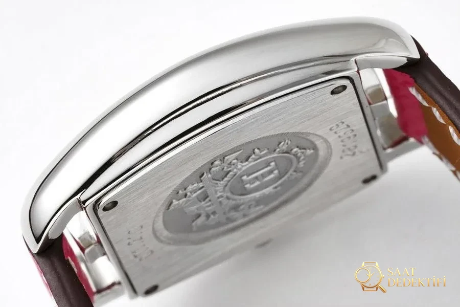 Hermes Cape Cod tonneau 26.5 MM küçük paslanmaz çelik kol saati No.2 - fotoğraf 5