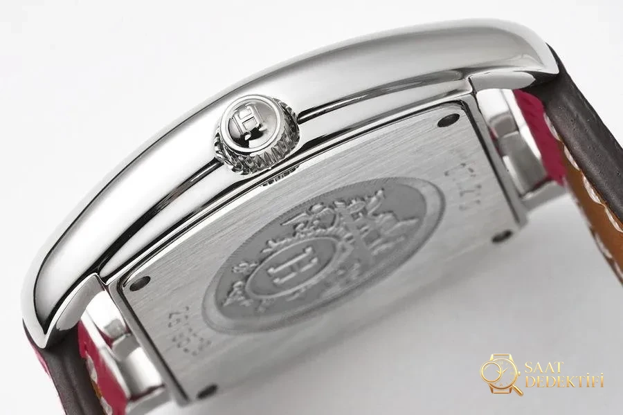 Hermes Cape Cod tonneau 26.5 MM küçük paslanmaz çelik kol saati No.2 - fotoğraf 6