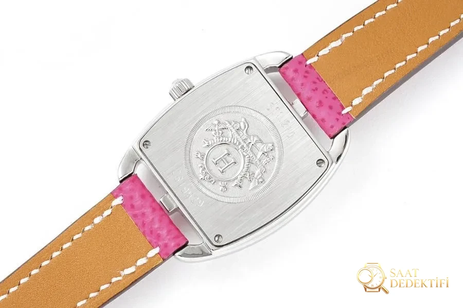 Hermes Cape Cod tonneau 26.5 MM küçük paslanmaz çelik kol saati No.2 - fotoğraf 7