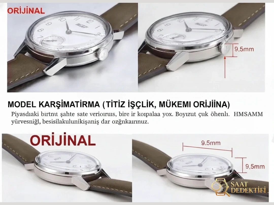 HM Factory Tissot Visodate serisi manuel kurmalı, orijinal İsviçre ETA6498 mekanizmalı mekanik 2018 replika saat - Bilezik, Toka ve Klips Mekanizması