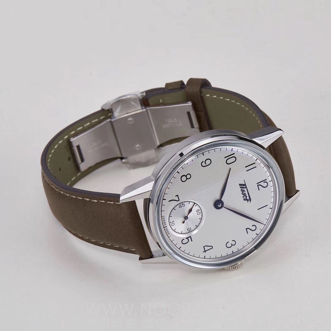 HM Factory Tissot Visodate serisi manuel kurmalı, orijinal İsviçre ETA6498 mekanizmalı mekanik 2018 replika saat — 11. fotoğraf