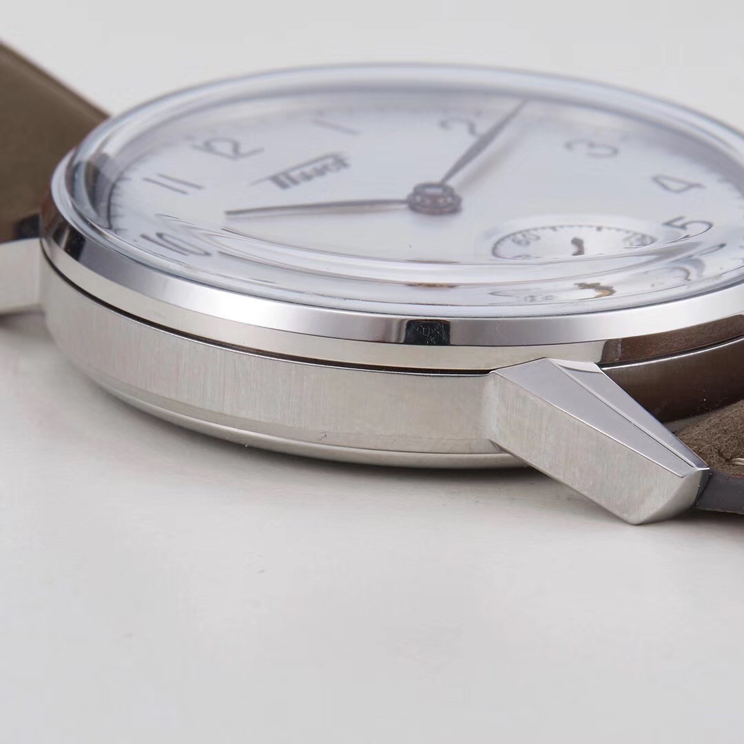 HM Factory Tissot Visodate serisi manuel kurmalı, orijinal İsviçre ETA6498 mekanizmalı mekanik 2018 replika saat — 14. fotoğraf