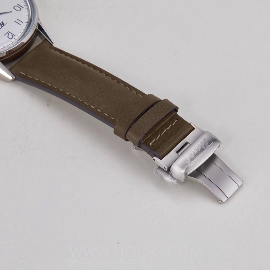 HM Factory Tissot Visodate serisi manuel kurmalı, orijinal İsviçre ETA6498 mekanizmalı mekanik 2018 replika saat — 16. fotoğraf